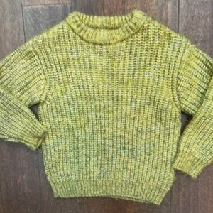 Chunky Knit Green Sweater